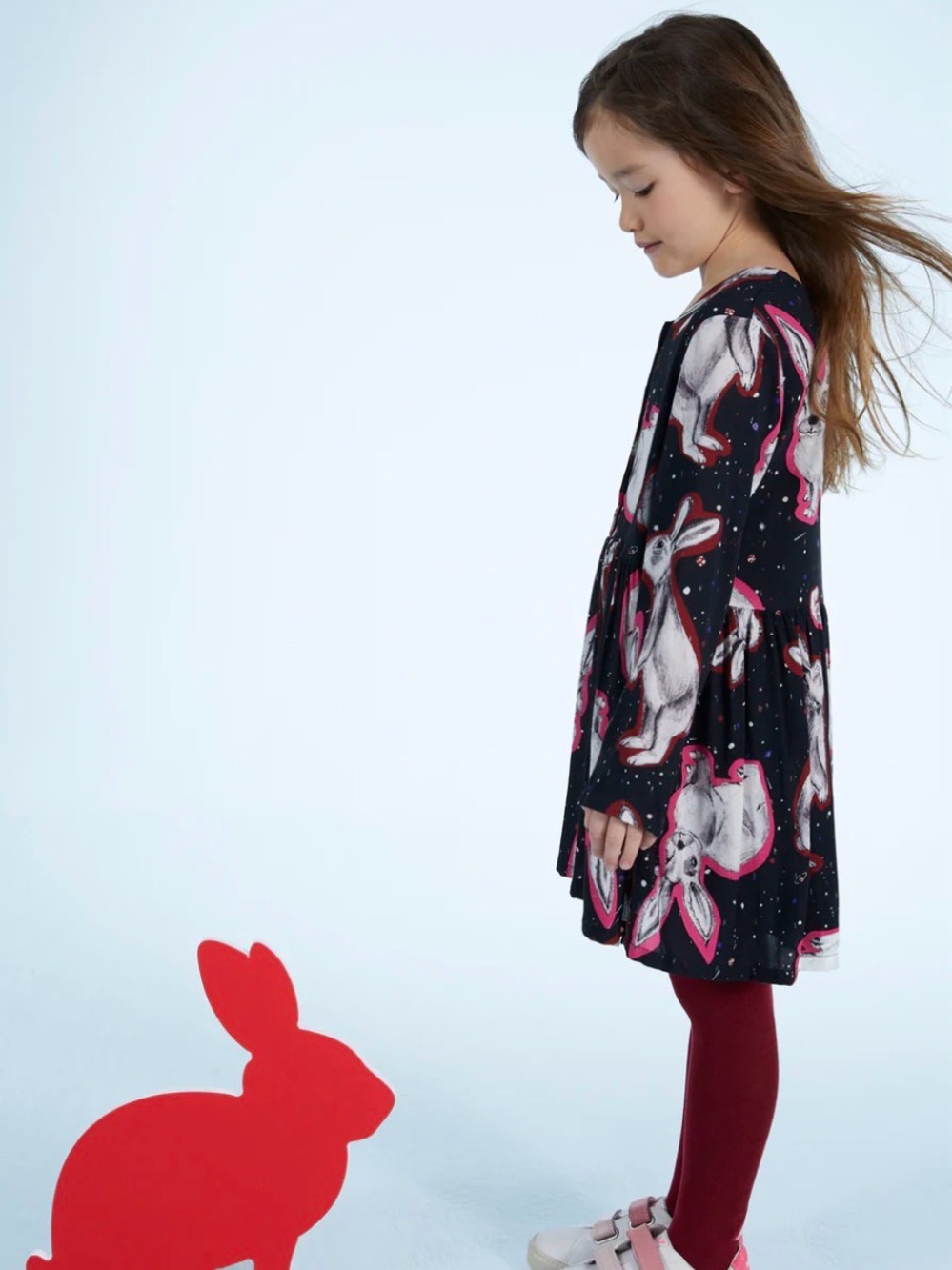 Catimini interstellar bunny Dress